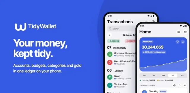 TidyWallet, an honest personal finance ledger
