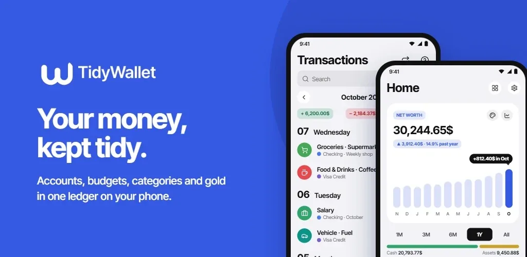 TidyWallet: four rules for an honest money app